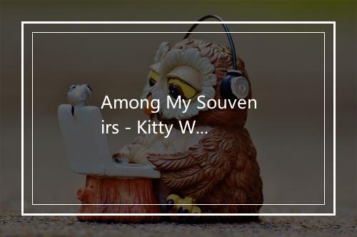 Among My Souvenirs - Kitty White-歌词