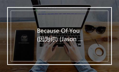 Because Of You (因为你) (Jason Nevins Acoustic) - Kelly Clarkson (凯丽·克拉森)-歌词