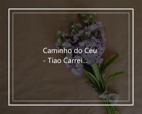 Caminho do Céu - Tiao Carreiro & Pardinho-歌词