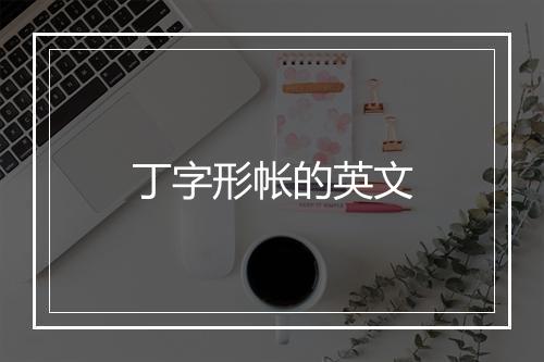 丁字形帐的英文