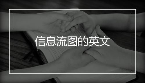 信息流图的英文