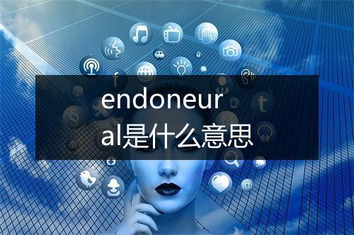 endoneural是什么意思