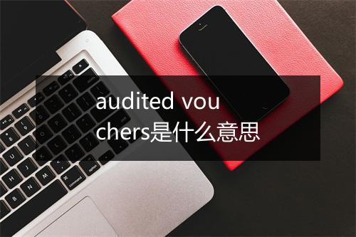 audited vouchers是什么意思