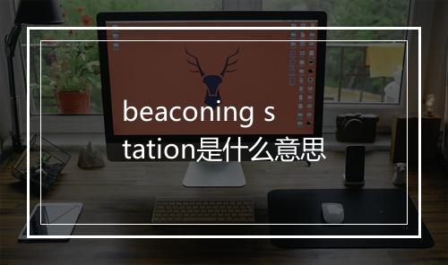 beaconing station是什么意思