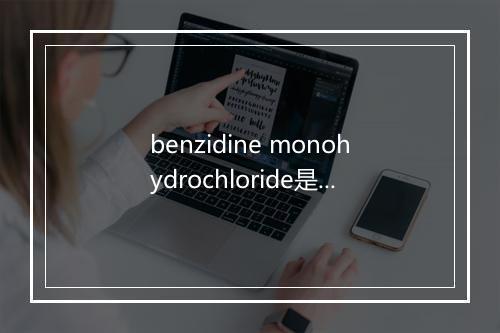 benzidine monohydrochloride是什么意思