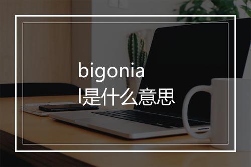 bigonial是什么意思