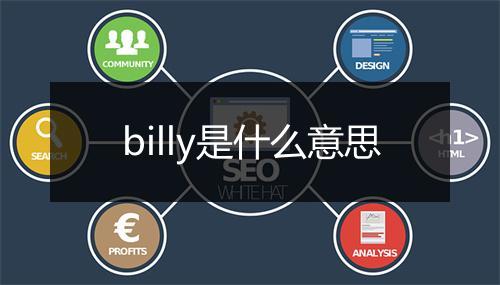 billy是什么意思