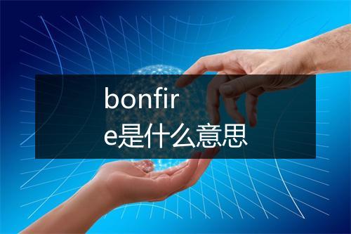 bonfire是什么意思