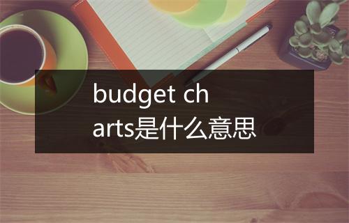 budget charts是什么意思