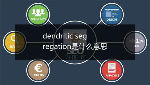 dendritic segregation是什么意思